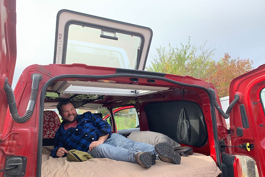 Kastenwagen mit Dachluke von KCT