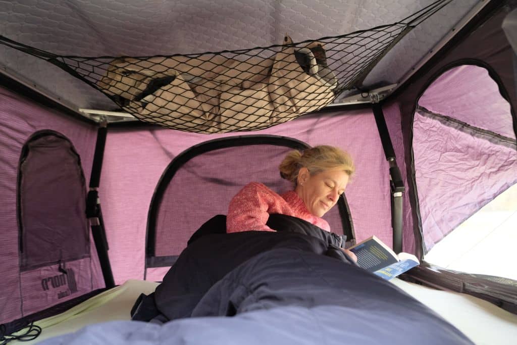 Horntools Themis PopUp Dachzelt bequeme Matratze