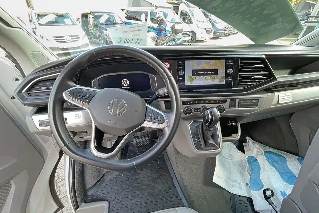 Cockpit im VW California