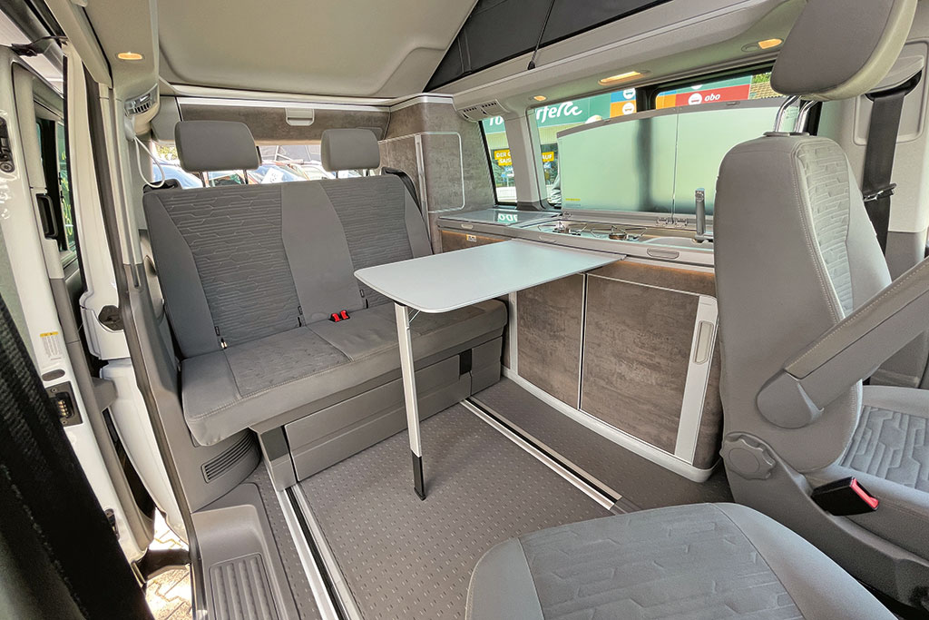 Innenraum im Campingbus