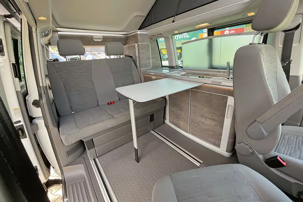 Innenraum im Campingbus