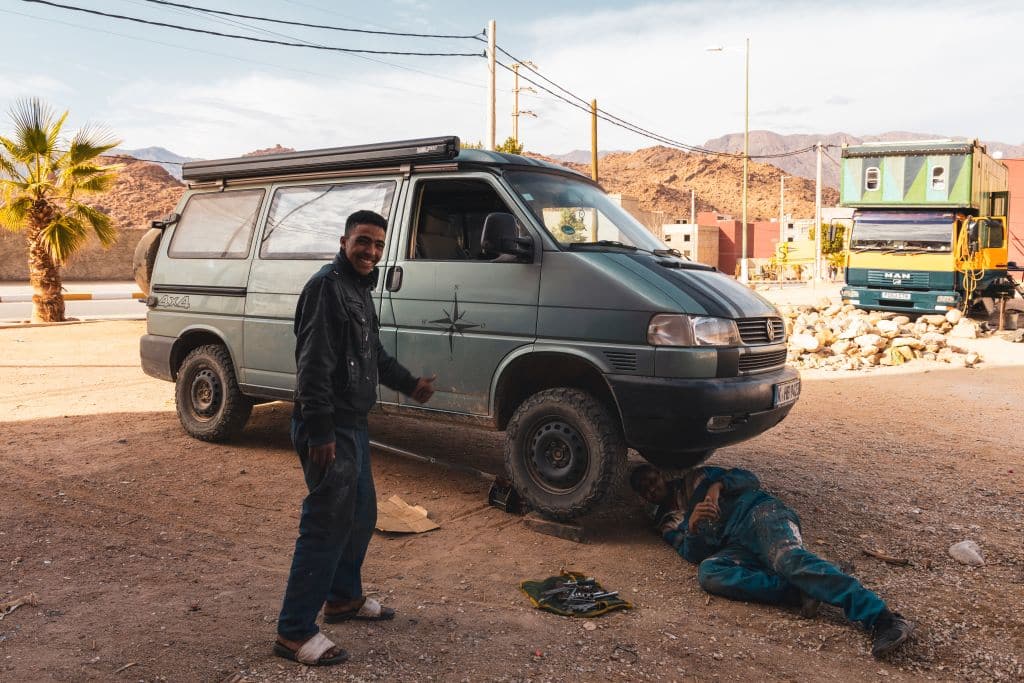 Im T4 Syncro durch Marokko