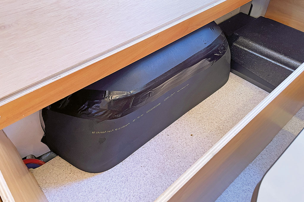 Knaus BoxStar 540 U Gebraucht Isolierung