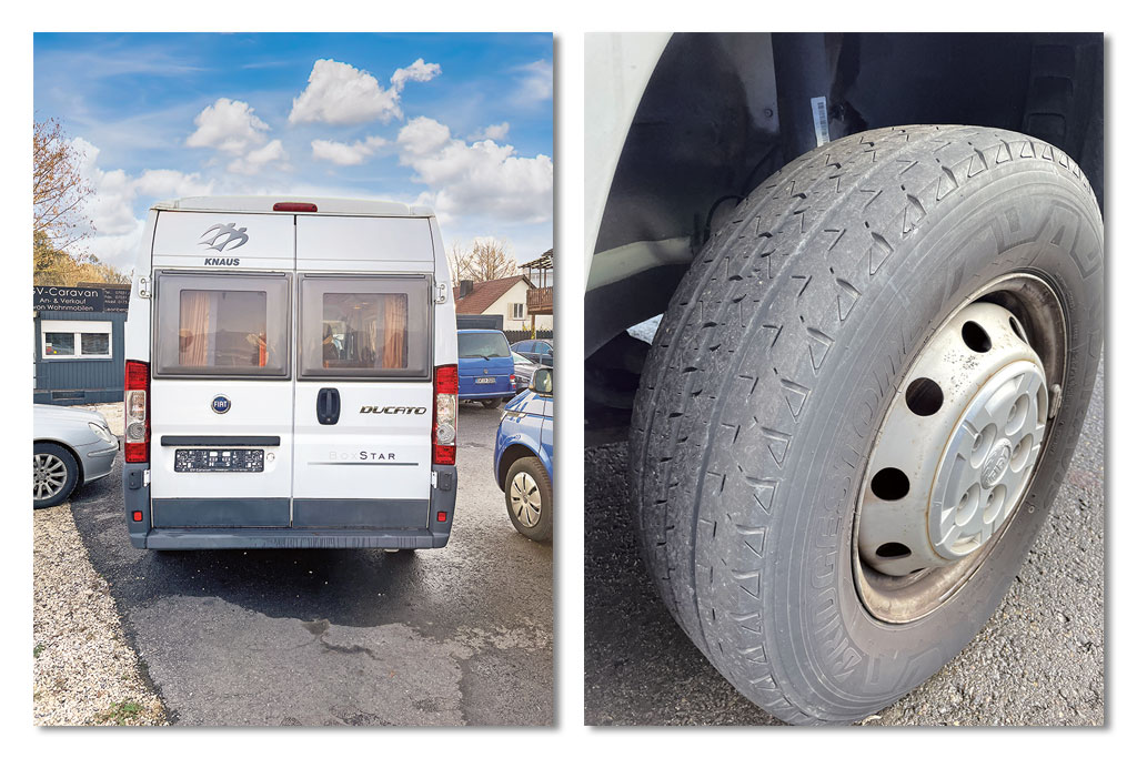 Knaus BoxStar 540 U Gebraucht Reifen