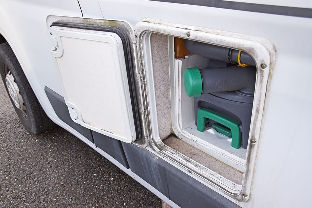 Knaus BoxStar 540 U Gebraucht WC-Schacht