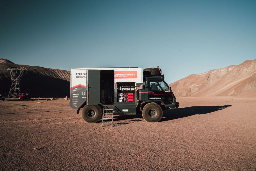 Peak Evolution Höhenweltrekord in Chile