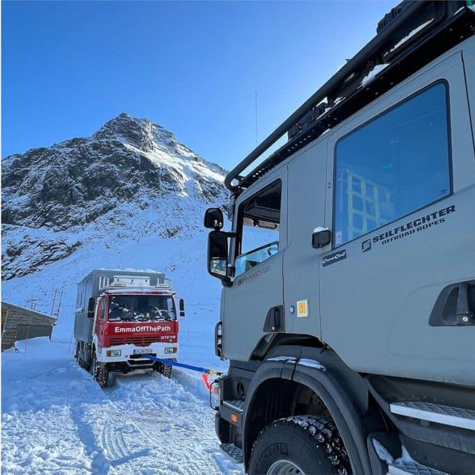 Seilflechter Berge-Equipment