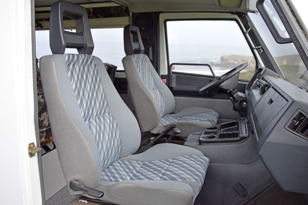 Vordersitze im MB 100