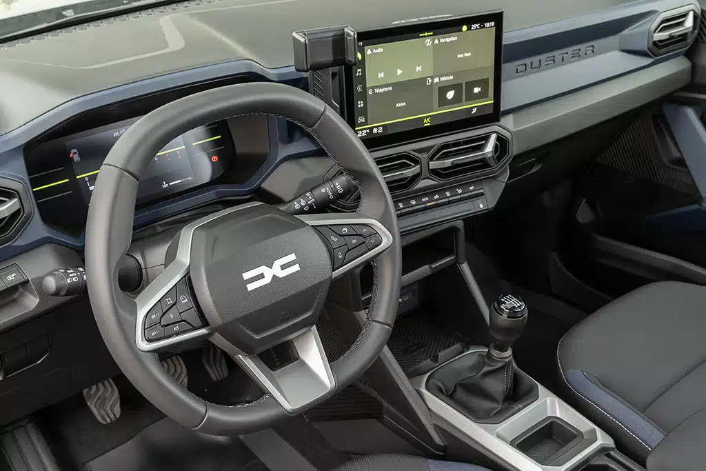 Modernes Pkw-Cockpit