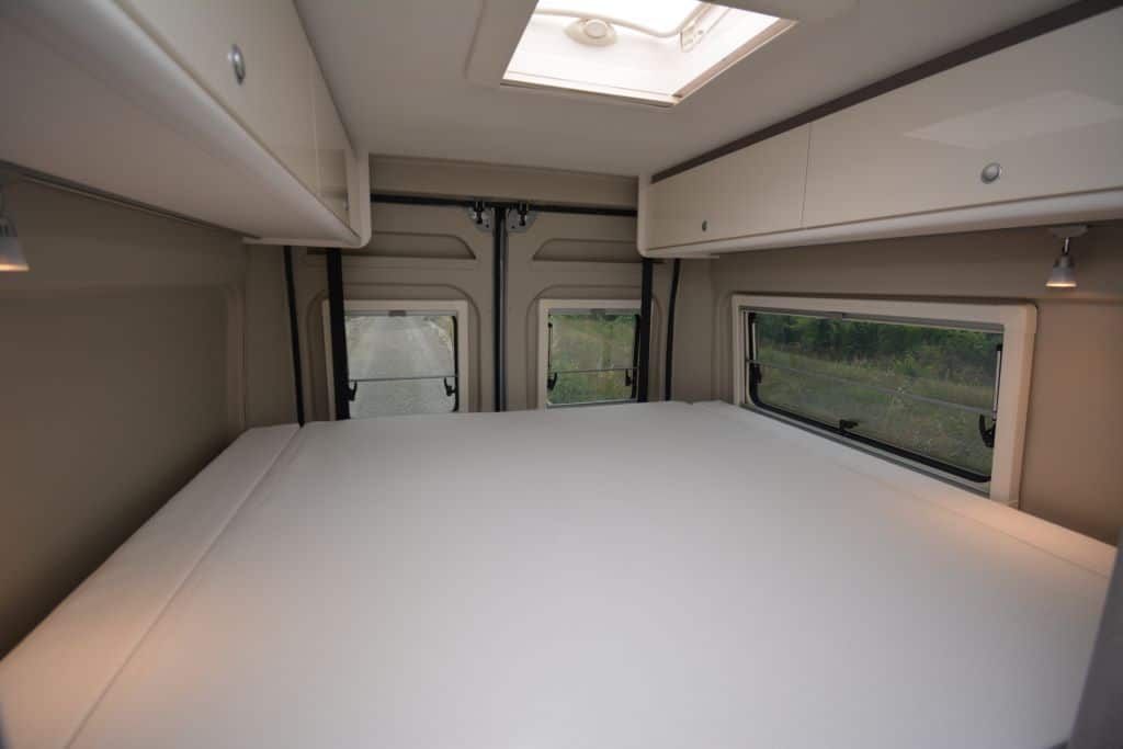 Heckbett im Campervan
