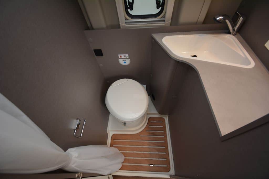 Nasszelle im Campervan