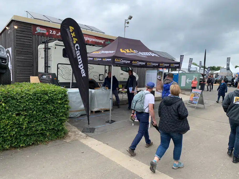 Messestand von 4x4 Camper