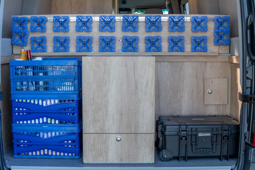 Heck-Stauraum und Stauboxen