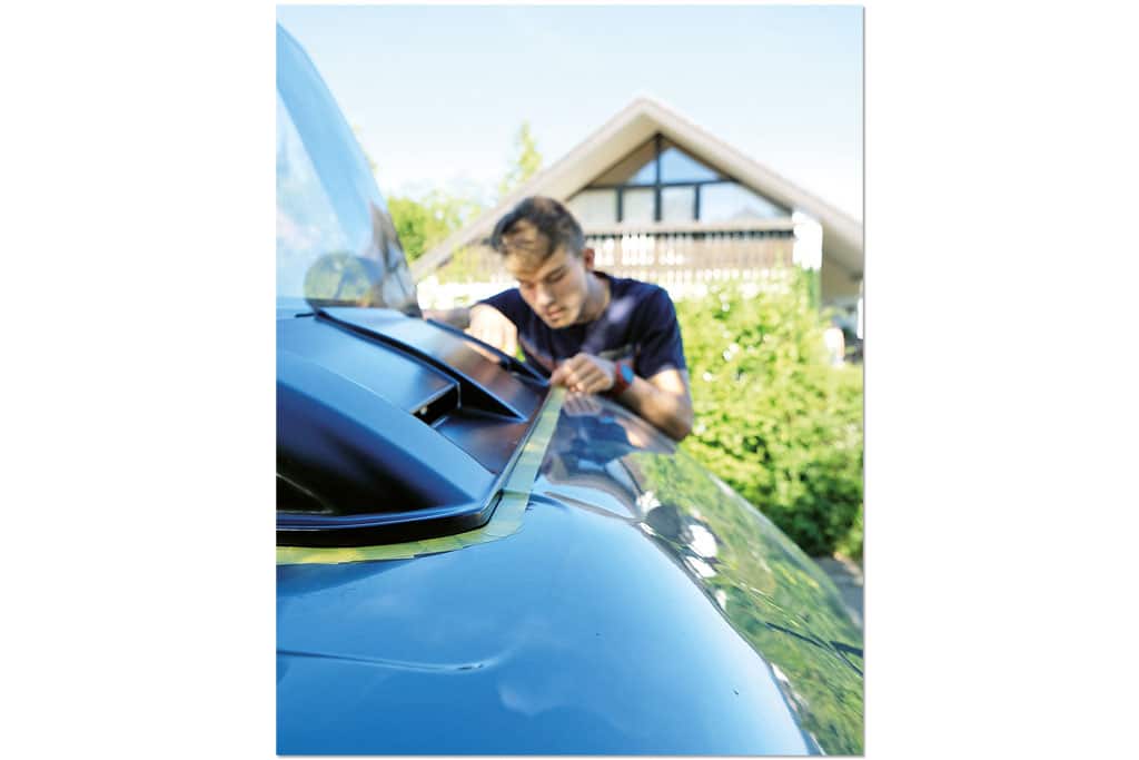 Spoiler positionieren