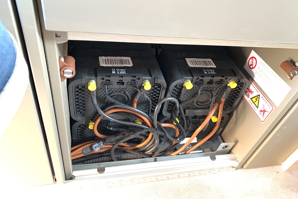 Lithium-Akkus in neuem Hymer-Kastenwagen