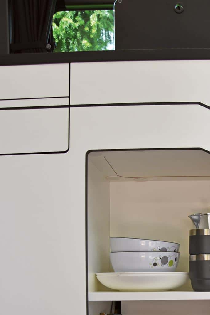 Staufach im Campingbus