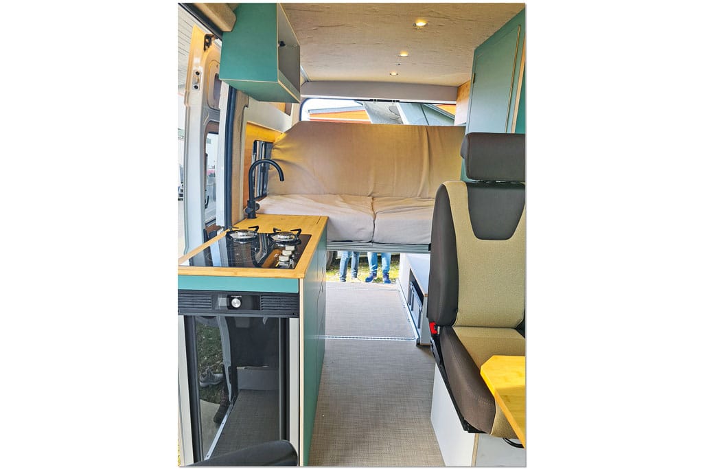 Interieur im Campervan