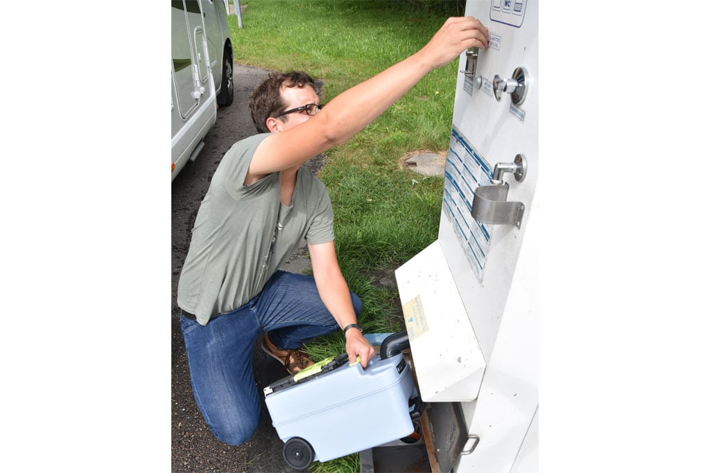 Campingtoiletten-Entsorgung