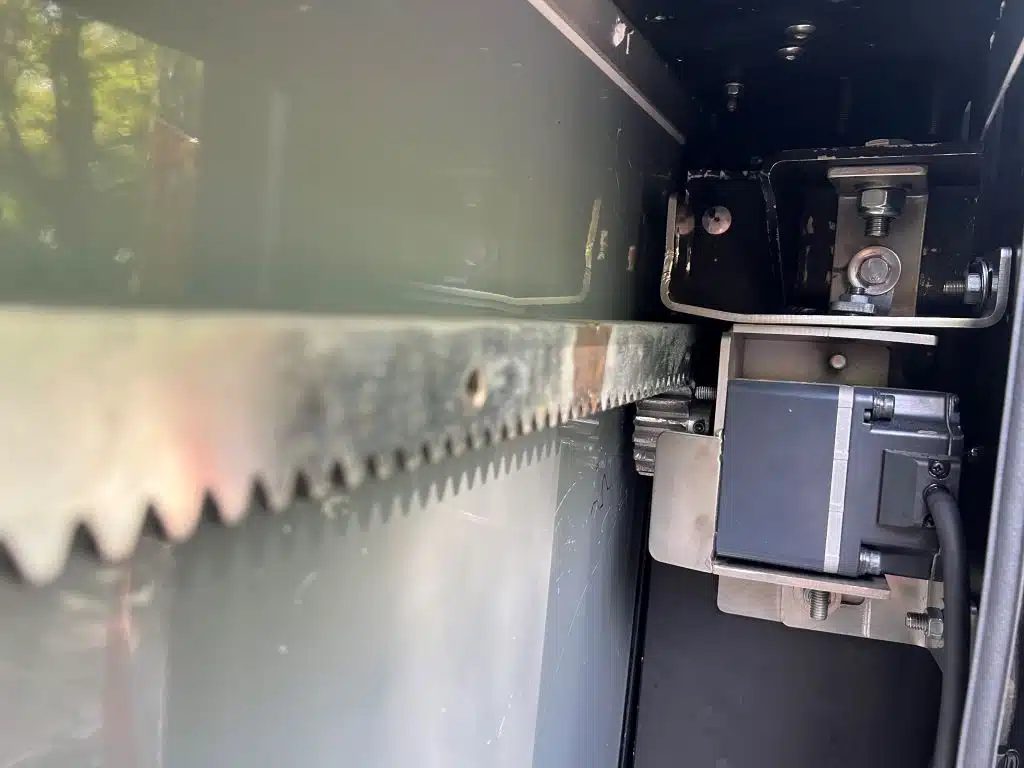 Detailbild des Ausbaus