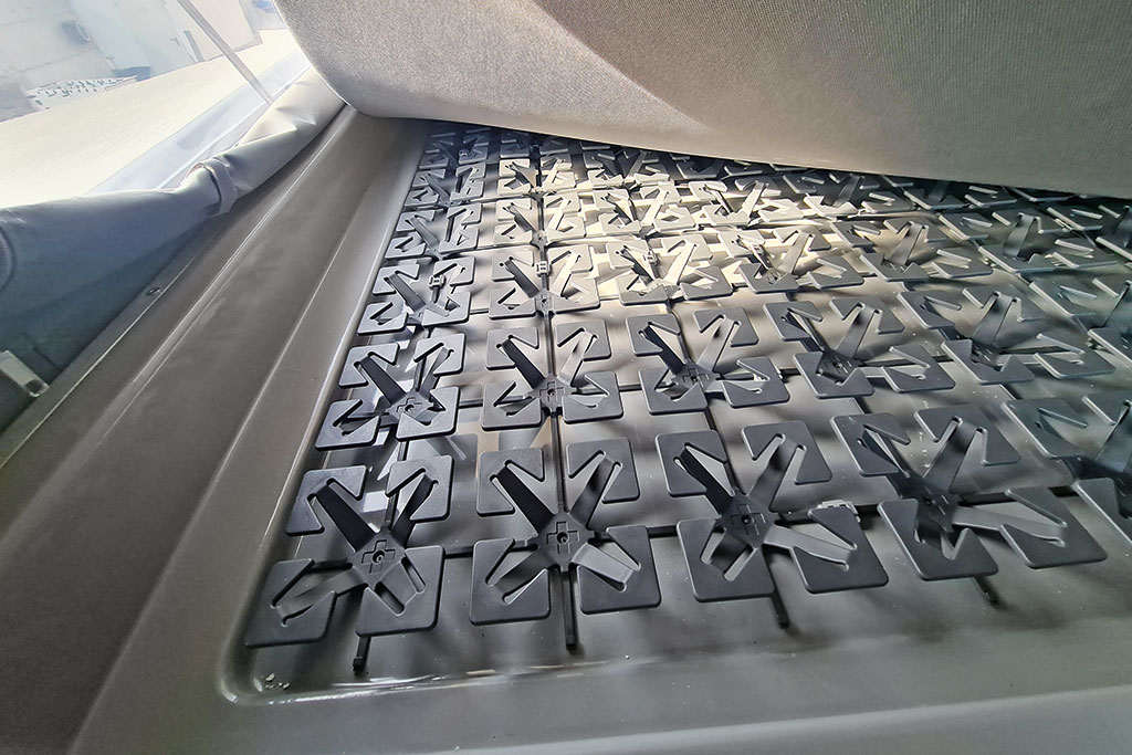 Tellerfeder-Lattenrost