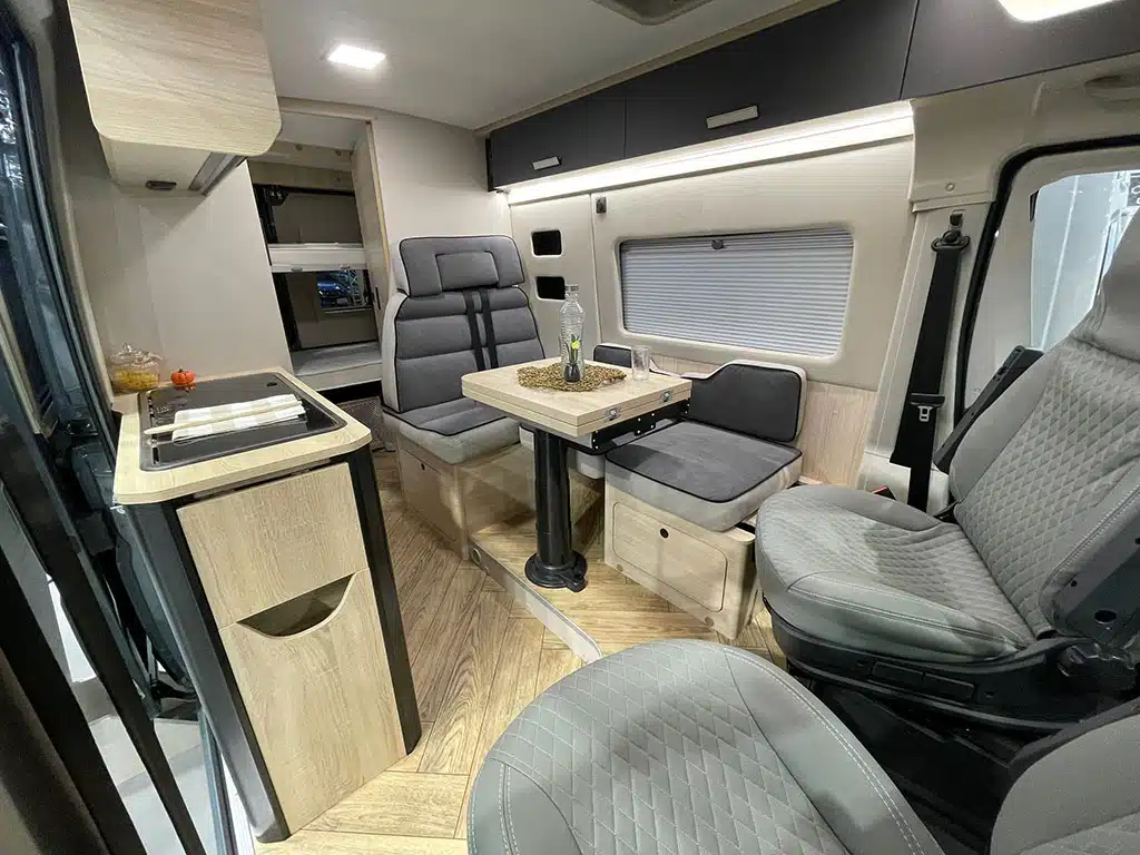 Wohnraum im Campervan