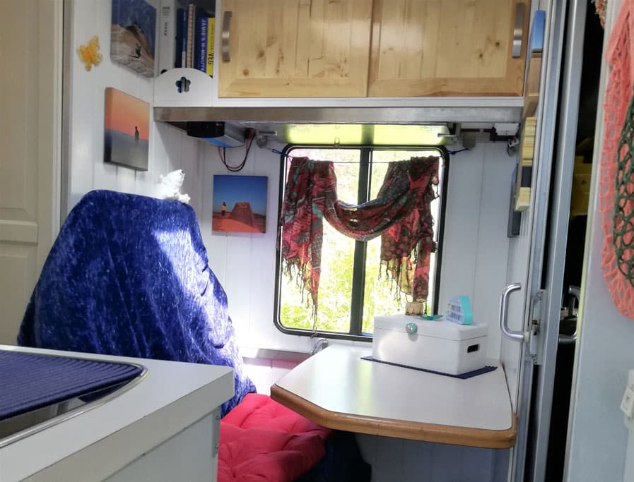 Campingausbau im Postbus