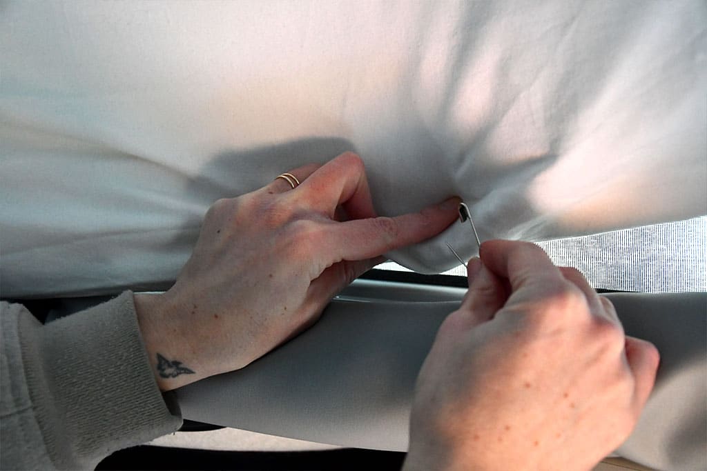 Camping-Beamer-Leinwand-Befestigung-Sicherheitsnadeln-Leintuch Aufstelldach