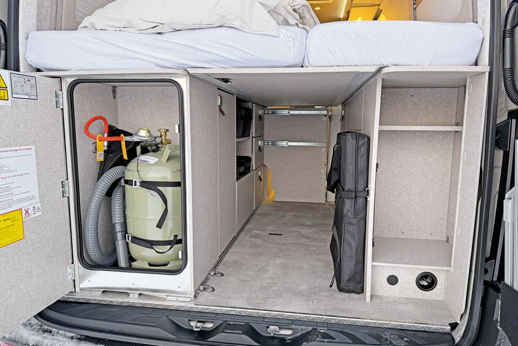 Heck des Hymer Grand Canyon S 700.