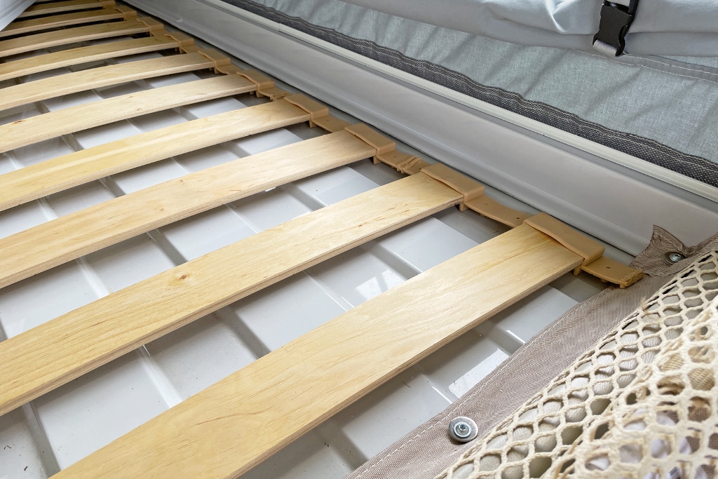 Detailabbildung des Lattenrosts