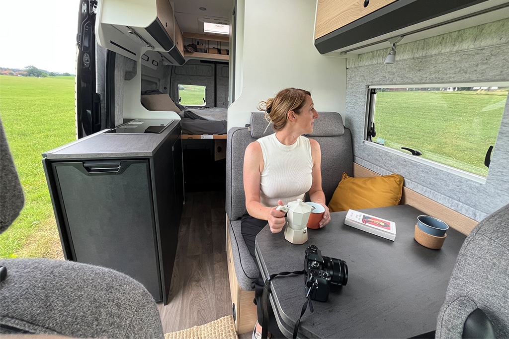 Innenraum des Sunlight Ibex Showcar.