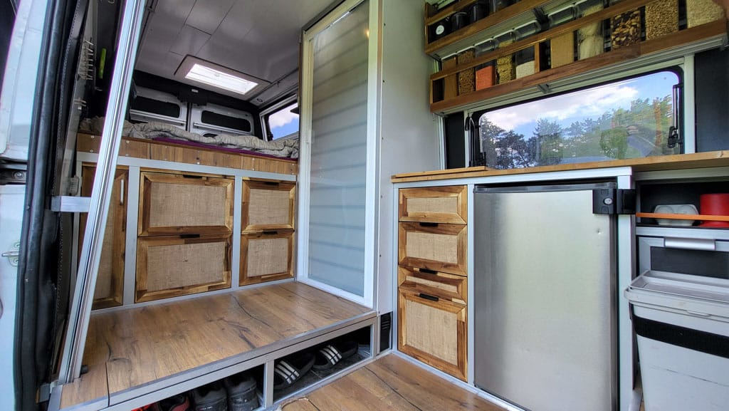 MiniTec Camperausbau mit Profilsystem