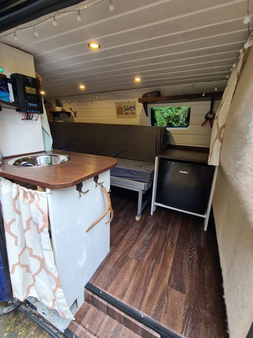 Campervan von innen