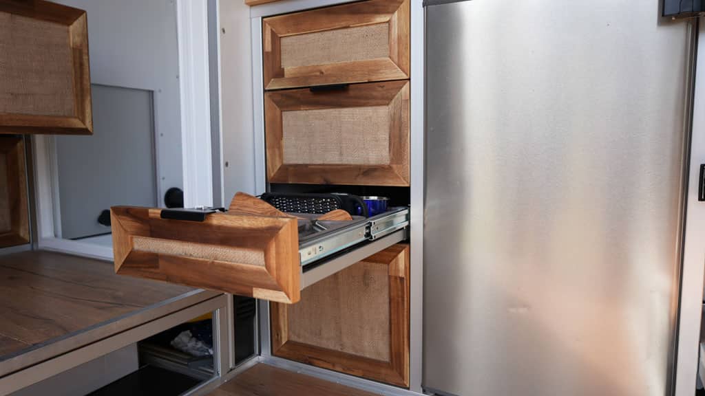 Schublade in einer Küche