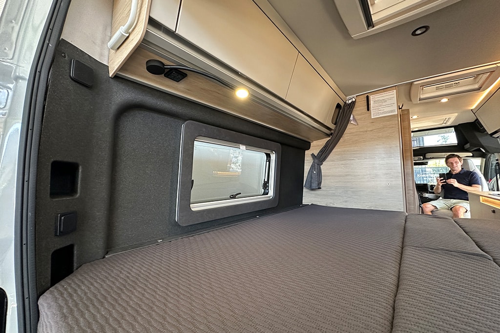 Knaus Boxtime: Hubbett im Heck