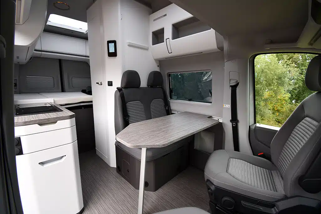 Wohnraum im Campervan