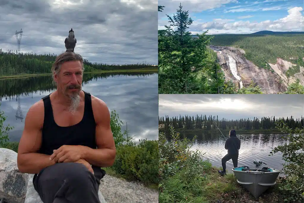 Mann in Kanada