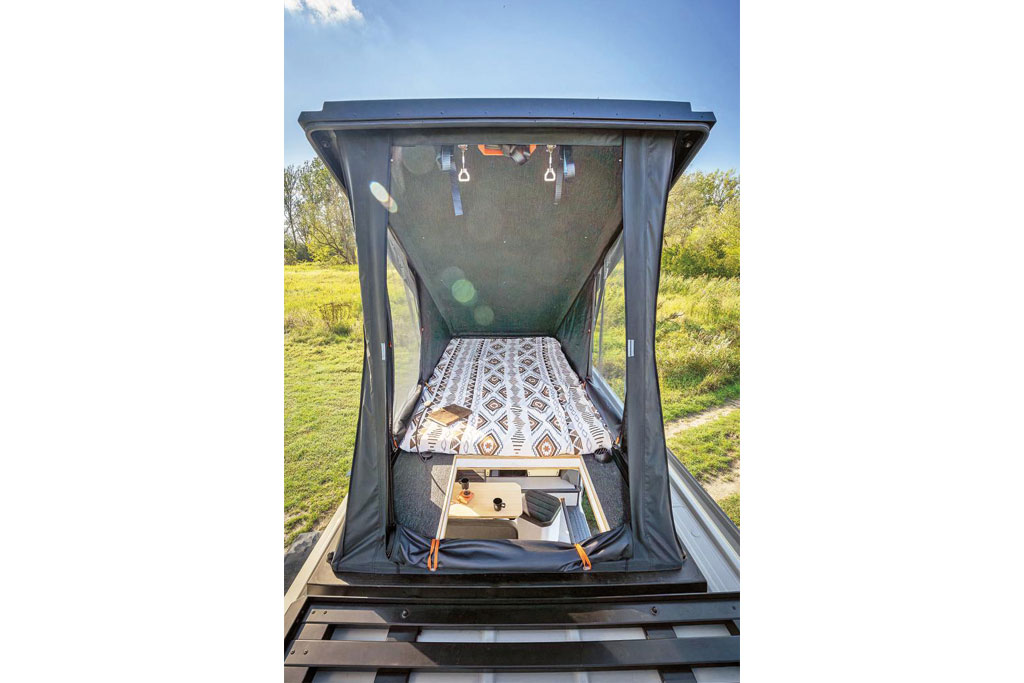 Aufstelldach auf Camper