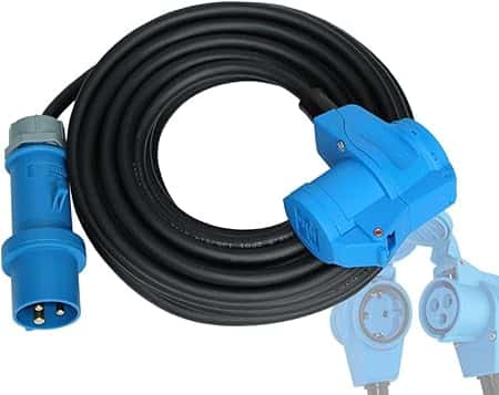 carbest CEE Anschlusskabel mit CEE Stecker