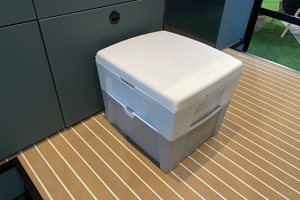 Vikivan Gullwing mobile Trenntoilette