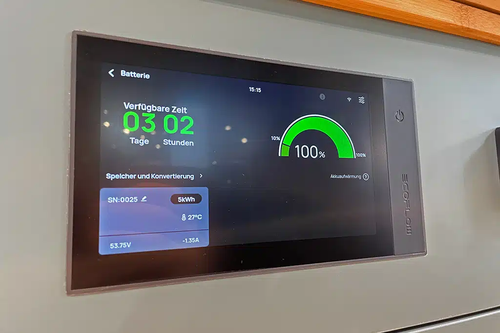 Kontrollpanel Ecoflow