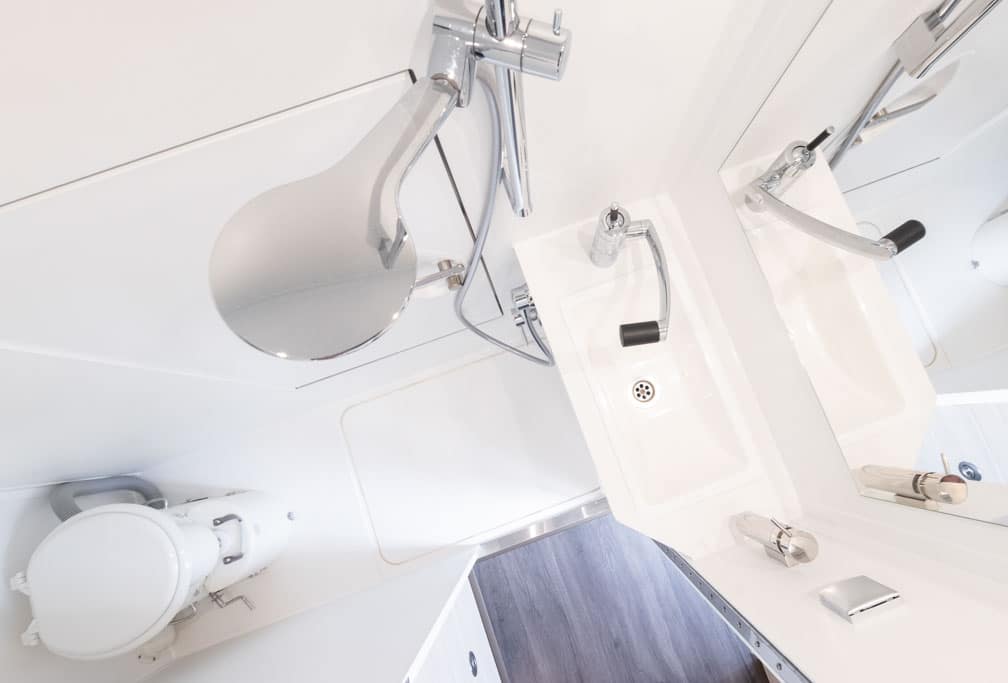 Trenntoilette und Dusche im PROJEKT Rhino von Krug Expedition