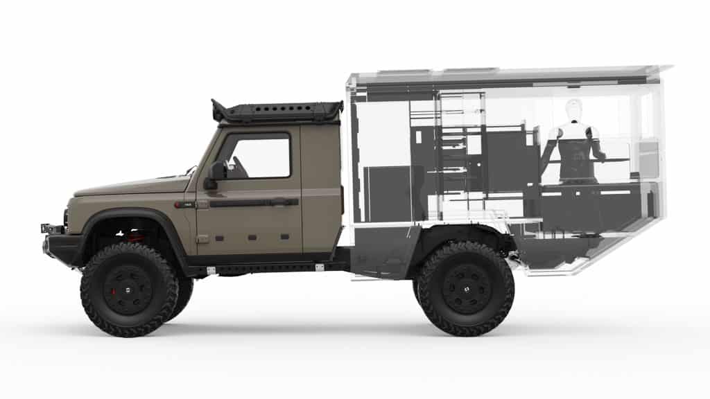 Ineos Grenadier Umbau