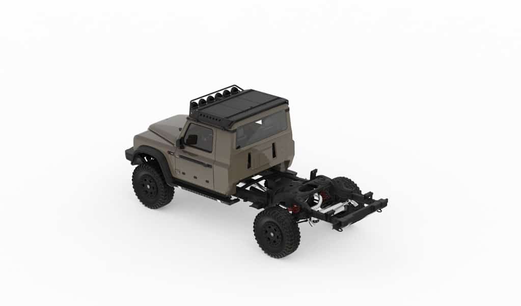 Teil eines Ineos Grenadier Umbaus