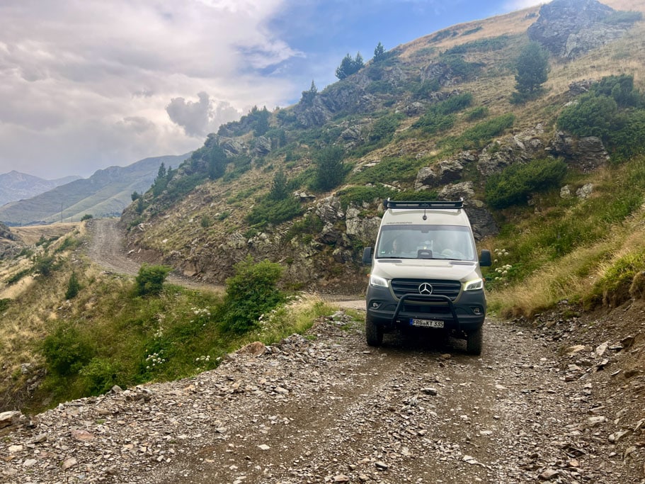 Weinsberg X-Pedition im Offroad Gelände