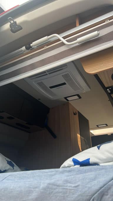Dachklimaanlage im Campervan