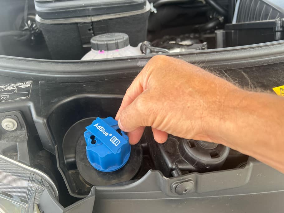 AdBlue-Tank im X-Pedition