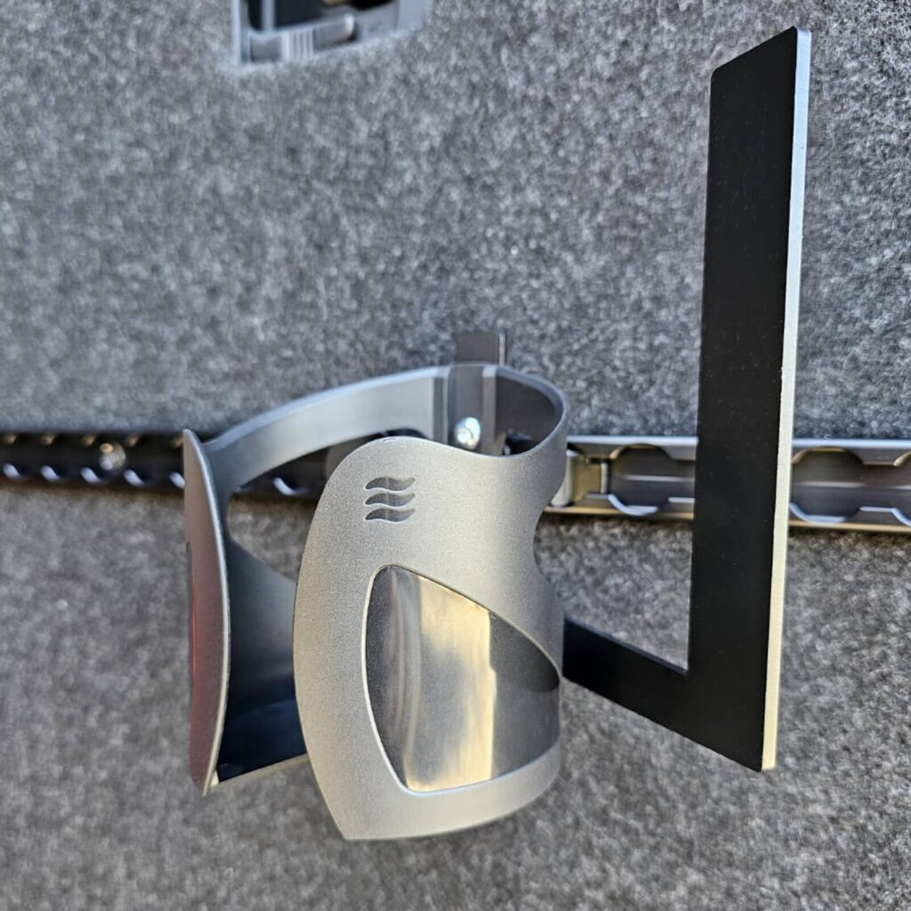 Filterhalterung, schwarz