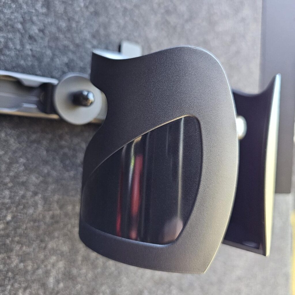 UNI-Halterung-Horizontal-Airline, Schwarz