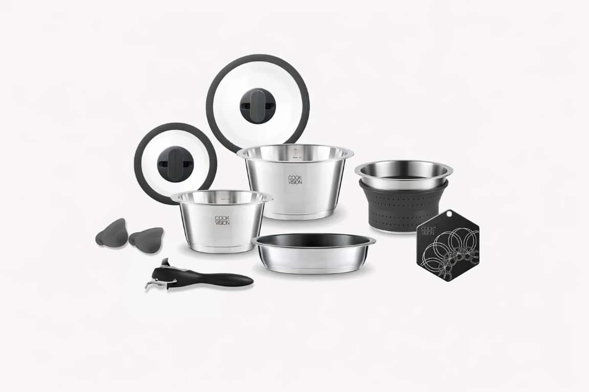 Produktabbildung: nesto 10-tlg. Set inkl. Seiher Ø 20 cm