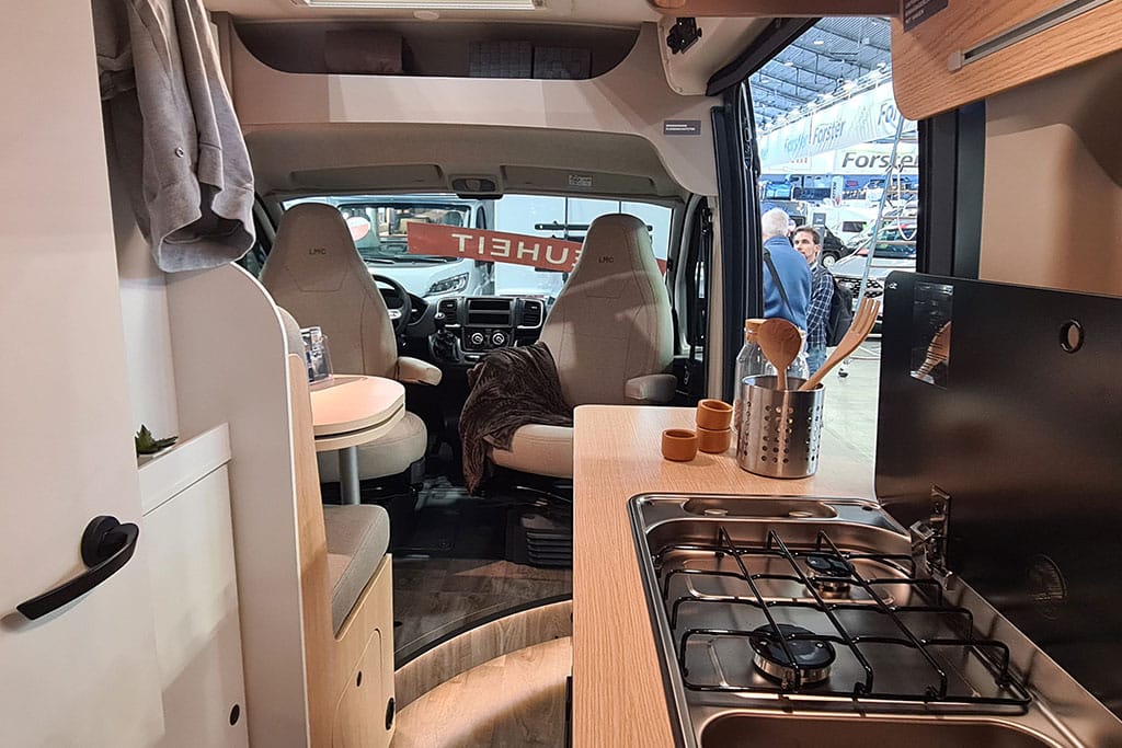 Innenraum im Campervan